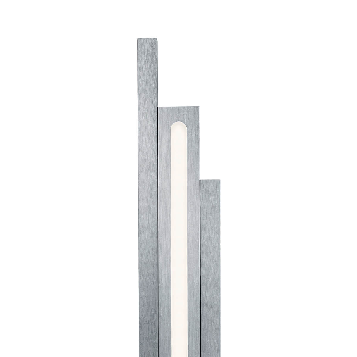 Bankamp Lightline II up & down LED Pendelleuchte, Vertical dim, Nickel matt