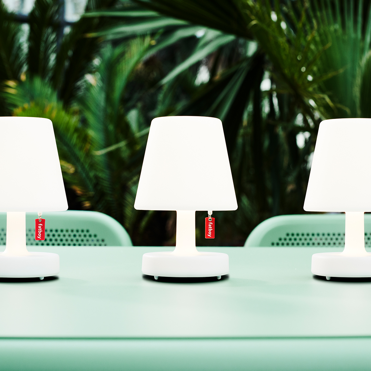 Fatboy Edison the Mini LED Akkuleuchte, 3er-Set, weiß, ohne Cappie