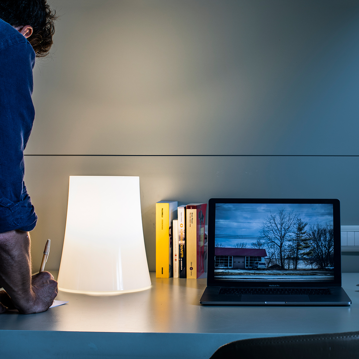 Foscarini Birdie Zero Grande Tavolo, bianco (weiß)