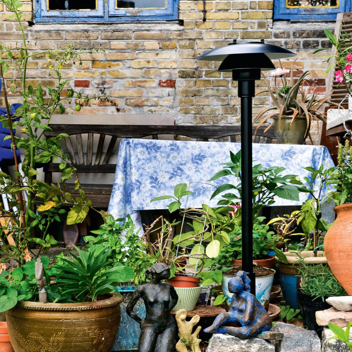 Louis Poulsen PH 3-2½ Pollerleuchte, schwarz