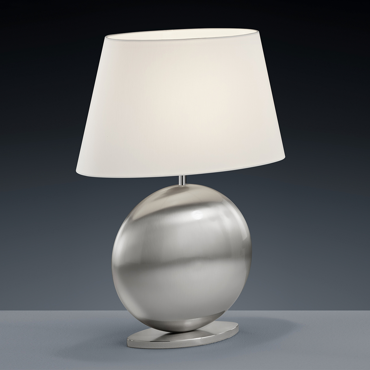 Bankamp Asolo Tischleuchte, Höhe: 51 cm, Nickel matt