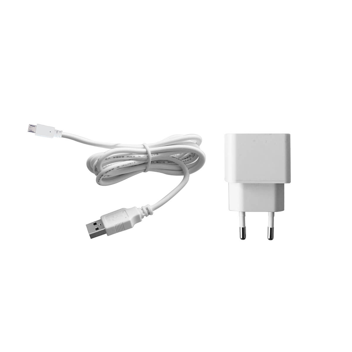 Zafferano AiLati Micro-USB-Ladekabel Adapter für Poldina, weiß Micro-USB-Ladekabel inkl. Adapter für Poldina