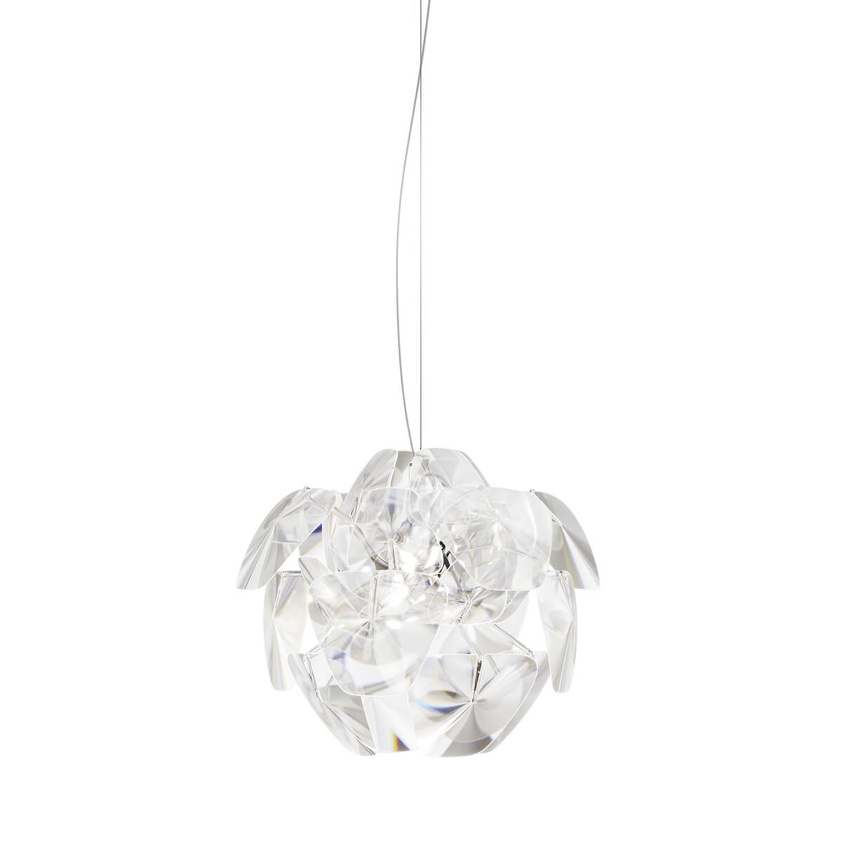 Luceplan Hope Sospensione, Ø: 61 cm, transparent