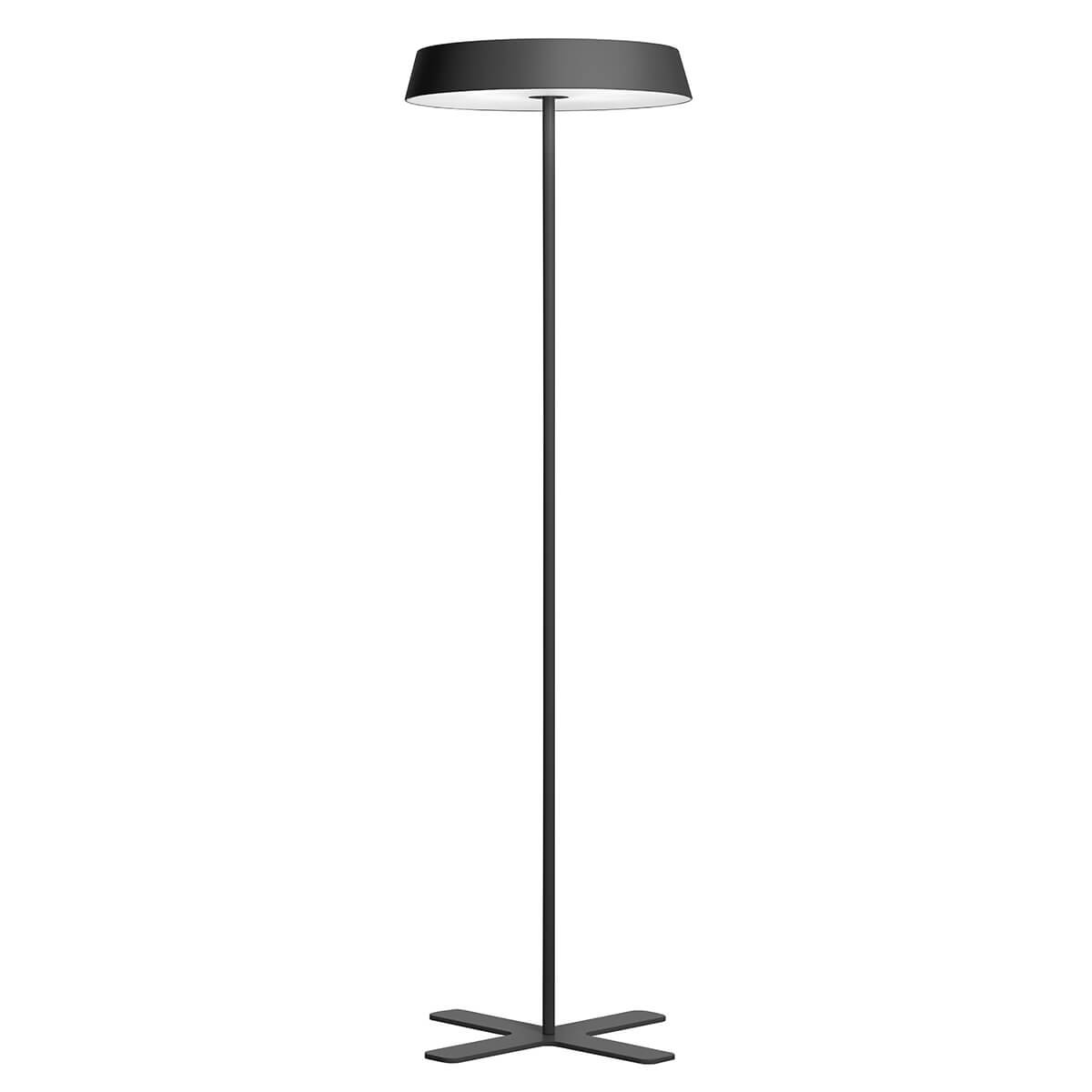 Belux Koi-10 Neo LED Stehleuchte, mit Dimmer, 3000 K, schwarz