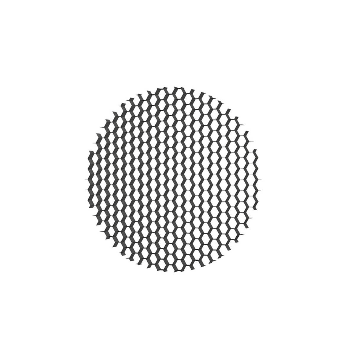 Egger Licht DLS Lighting Clippo S Wabenraster, schwarz Clippo S Wabenraster