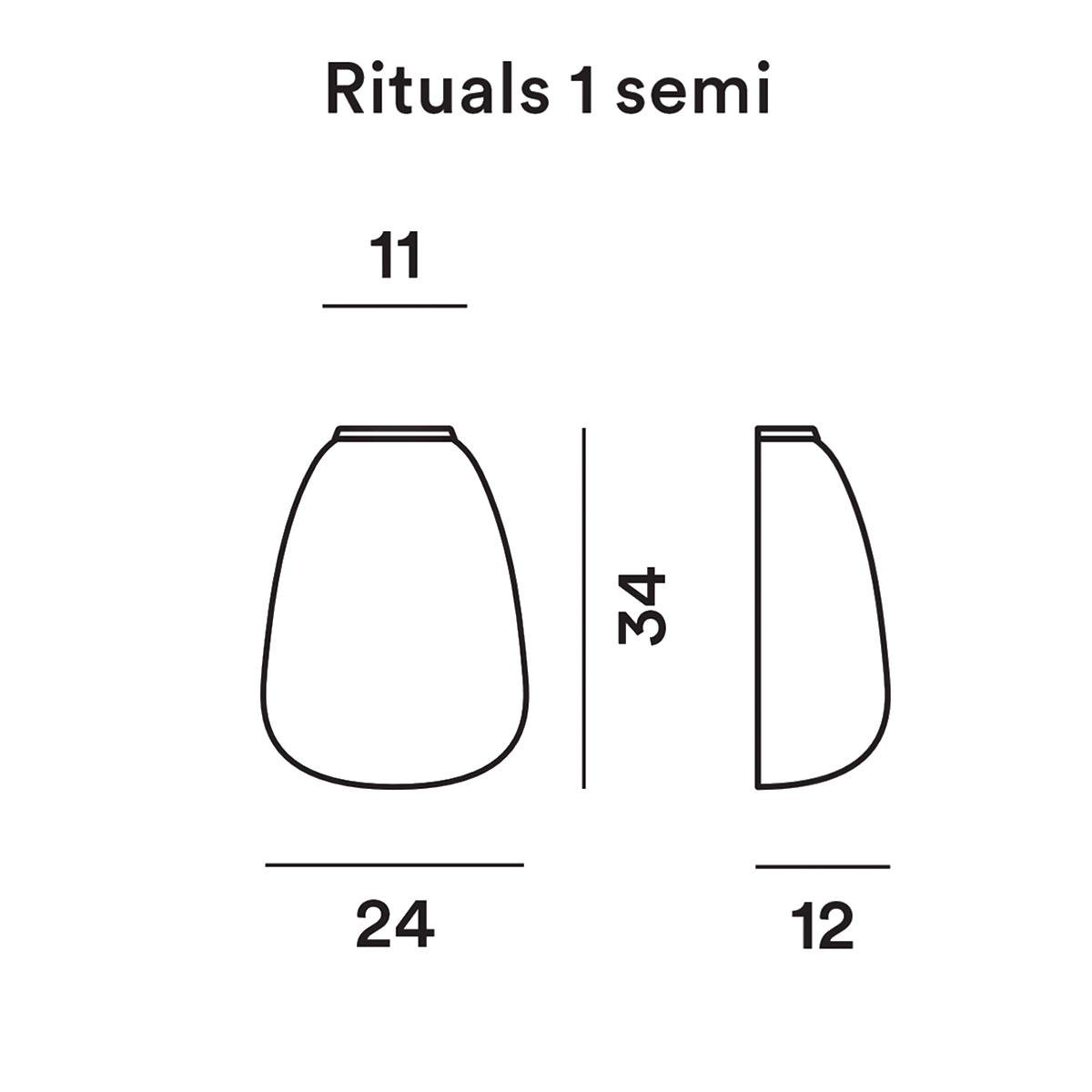 Foscarini Rituals 1 Semi Parete