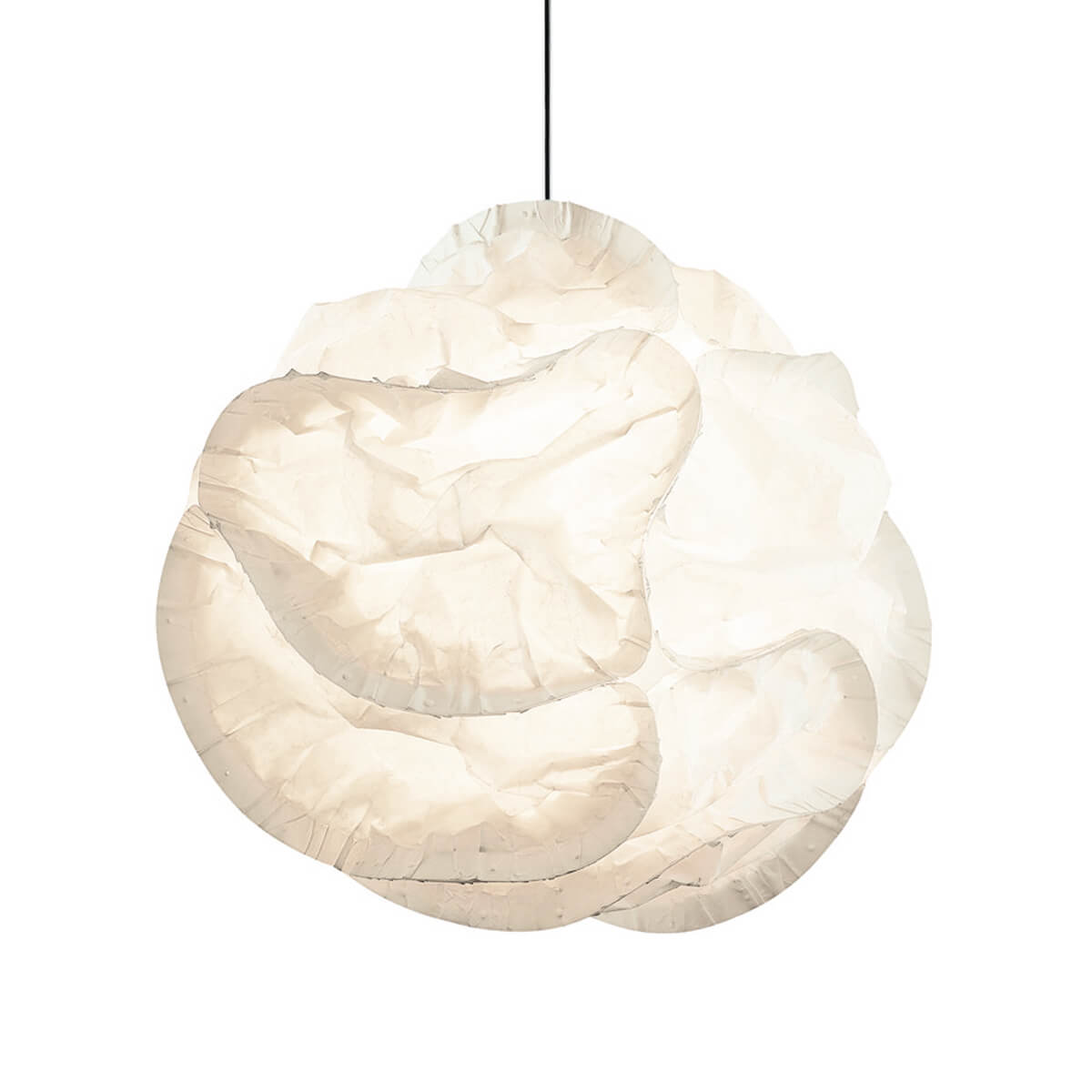 Belux Cloud Pendelleuchte, Ø: 60 cm, weiß