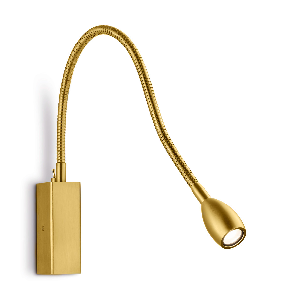 Matt brass