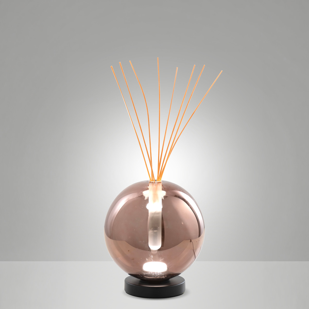 Wengen LED Tischleuchte & Vase