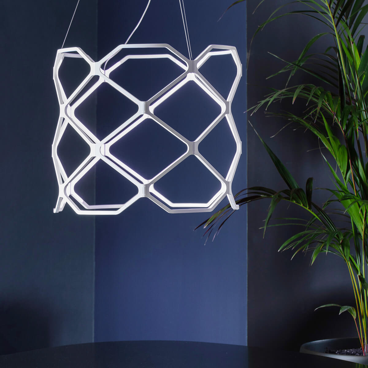 Nemo Titia LED Sospensione, weiß matt(©Andrea Basile)