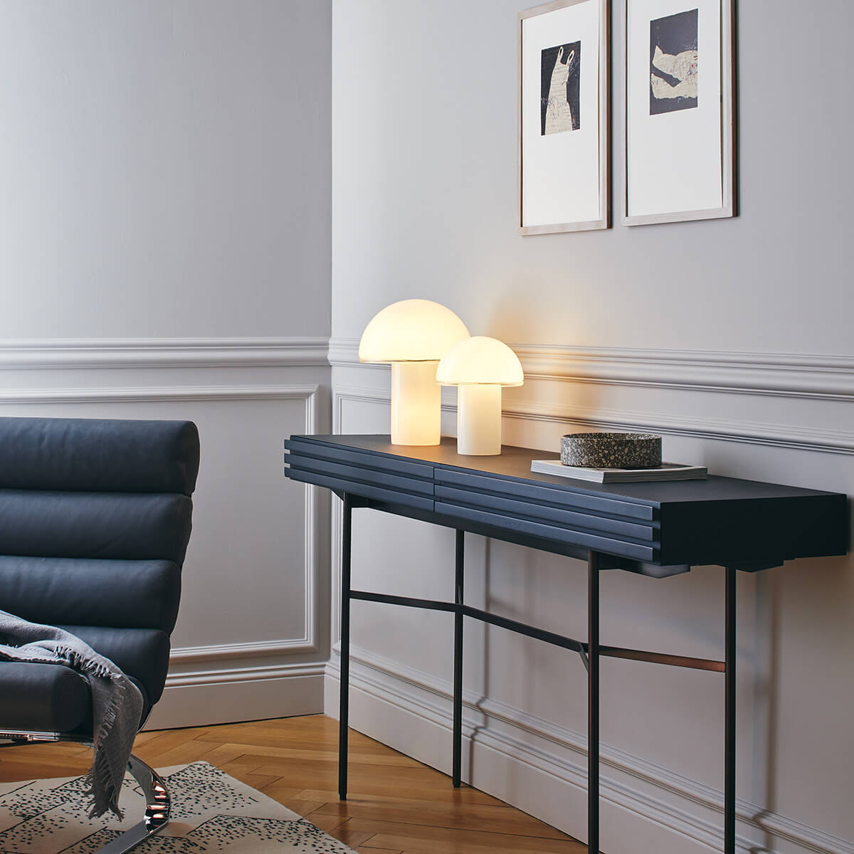 Artemide Onfale Tavolo, weiß