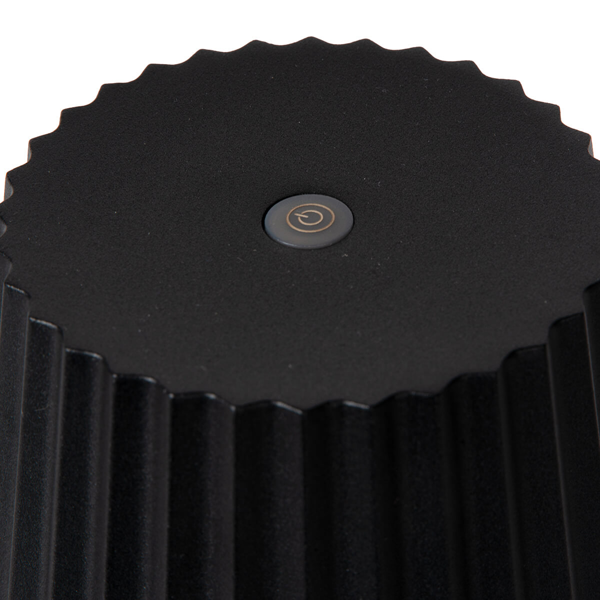 Lucide Justine LED Akkuleuchte, schwarz, Touchdimmer