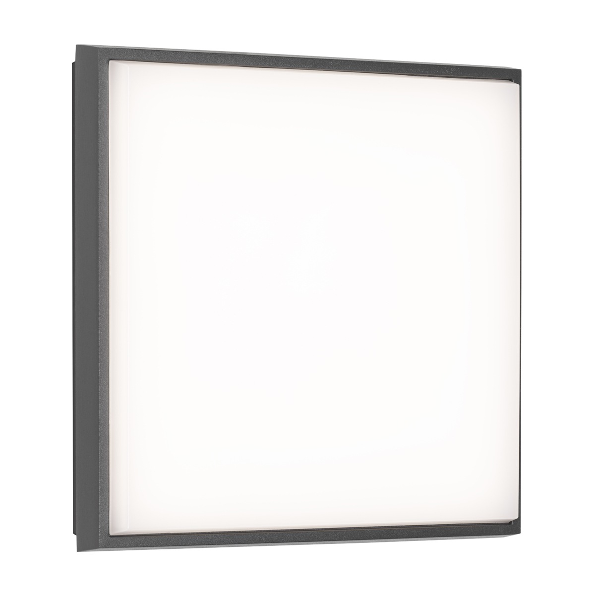 LCD Außenleuchten 5060/5061/5062 LED Wand- / Deckenleuchte, 30 x 30 cm, graphit