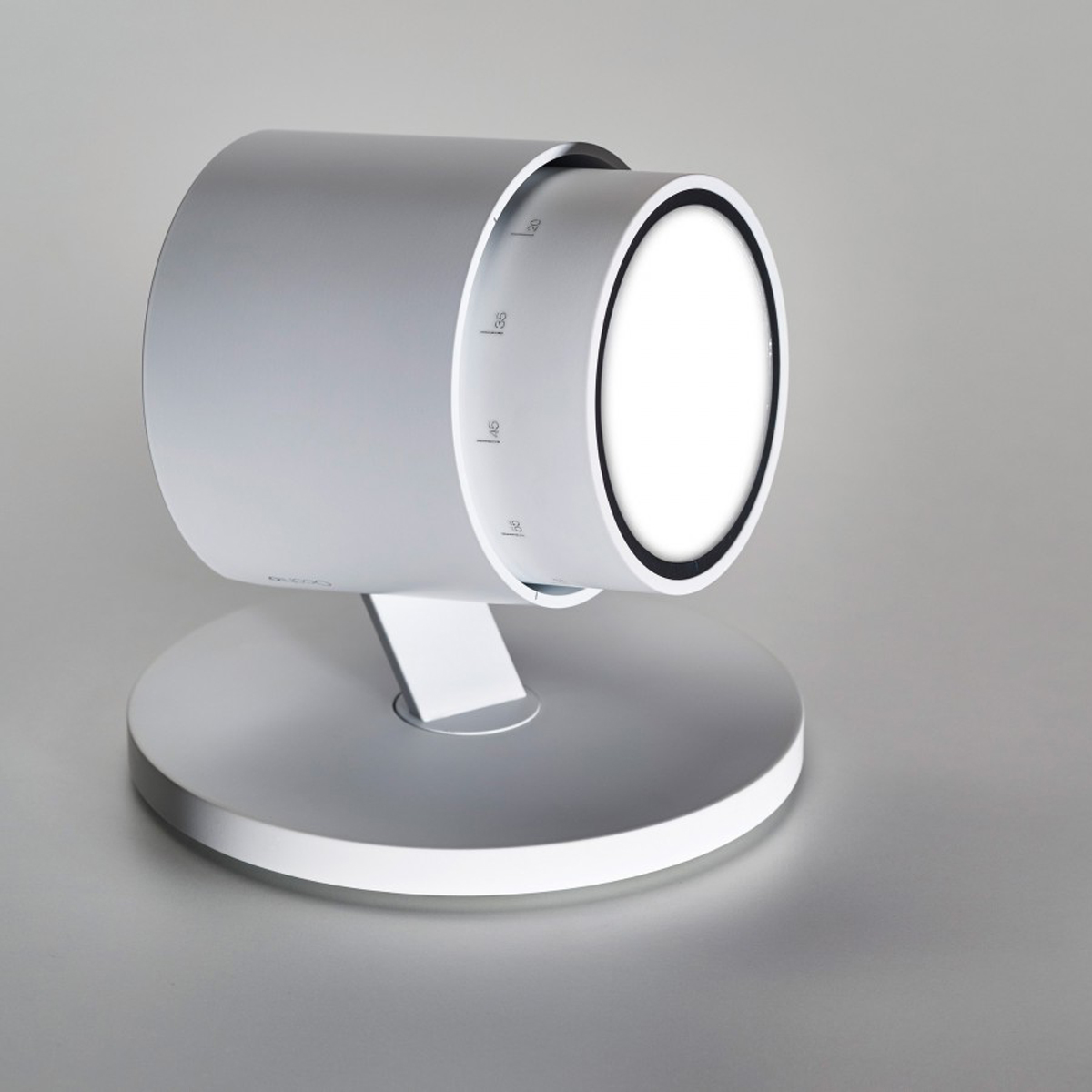 Occhio lui basso Zoom LED Boden- / Tischleuchte, 2700 K, weiß matt