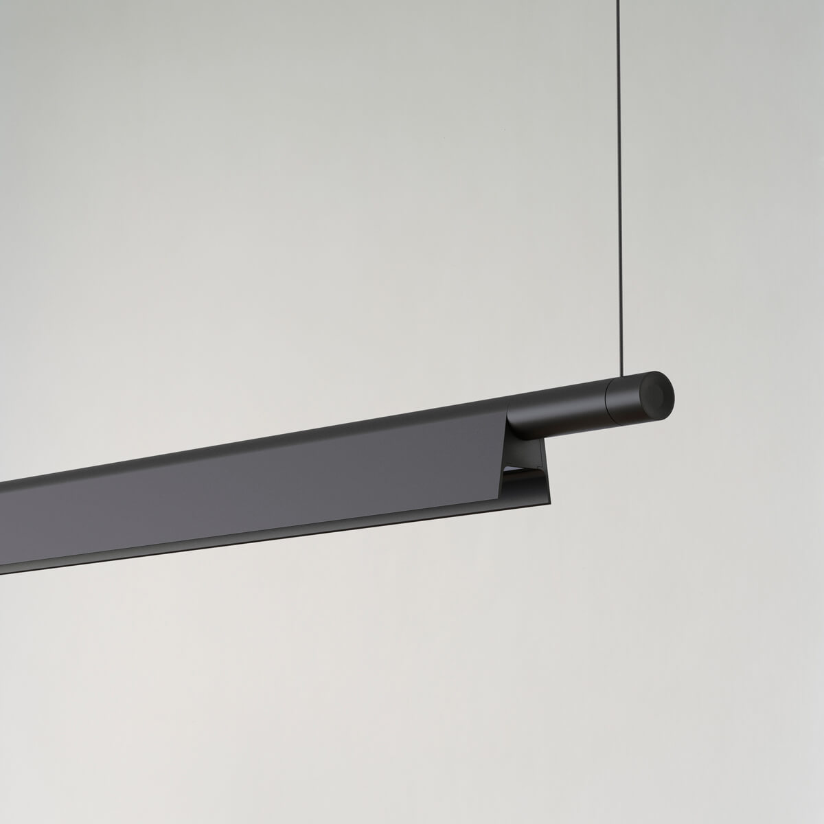 Luceplan Compendium LED Sospensione, schwarz