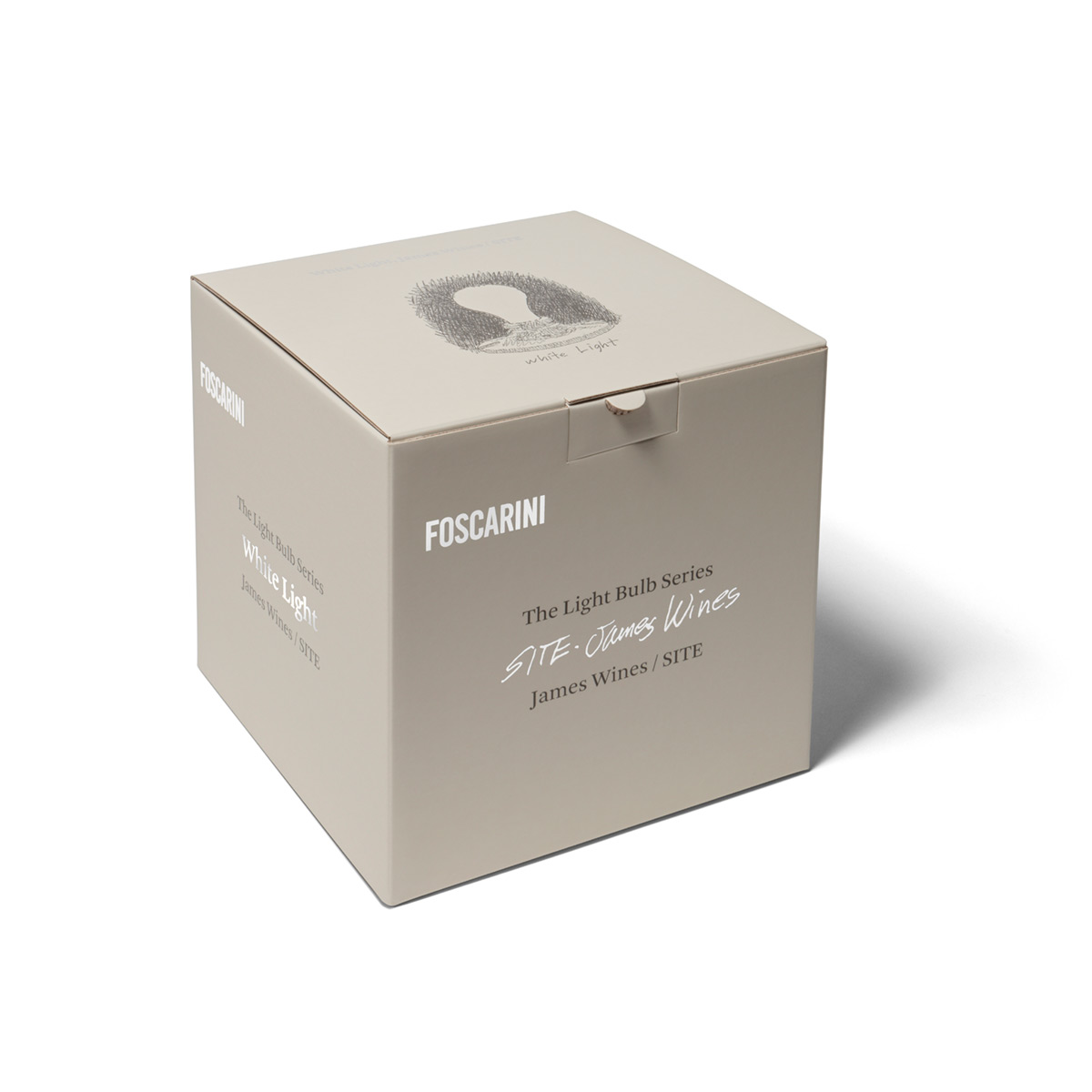 Foscarini Light Bulb LED Tavolo, White Light (weiß), Spezialverpackung