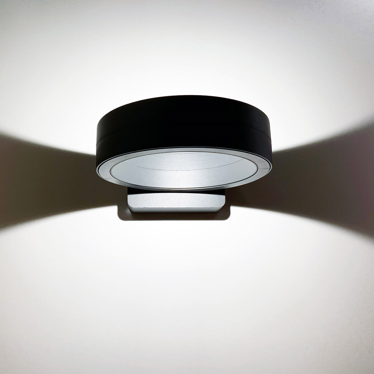 Mobilux Ringline LED Wandleuchte, dunkelgrau Ringline LED Wandleuchte