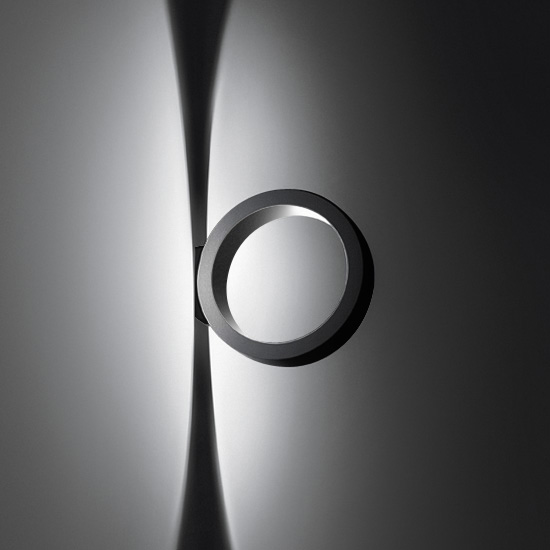 Cini & Nils Assolo Parete / Soffitto On/Off, schwarz