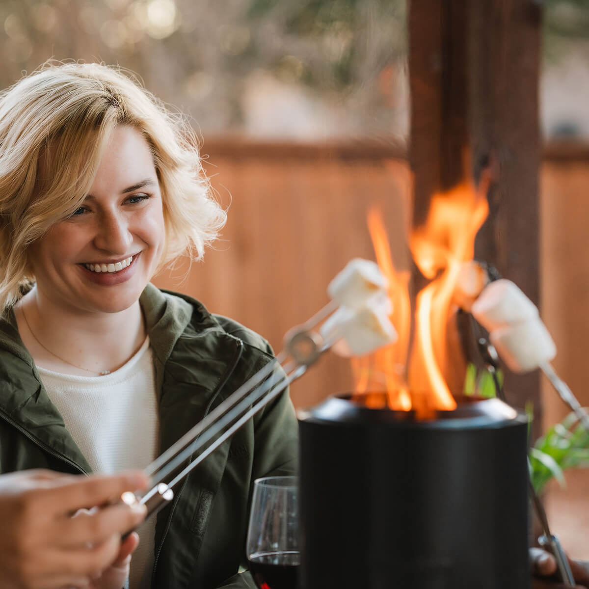 Solo Stove Mesa XL Tischfeuer & Tischkamin, Ash (anthrazit)