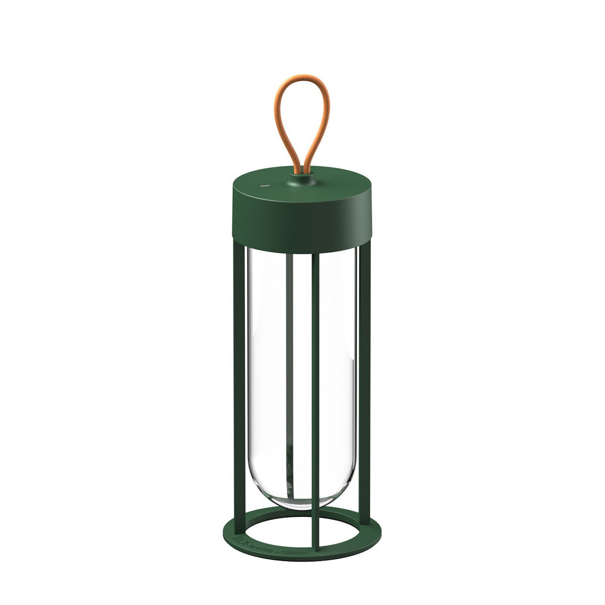 Flos In Vitro Unplugged LED Akkuleuchte, 2700 K, waldgrün
