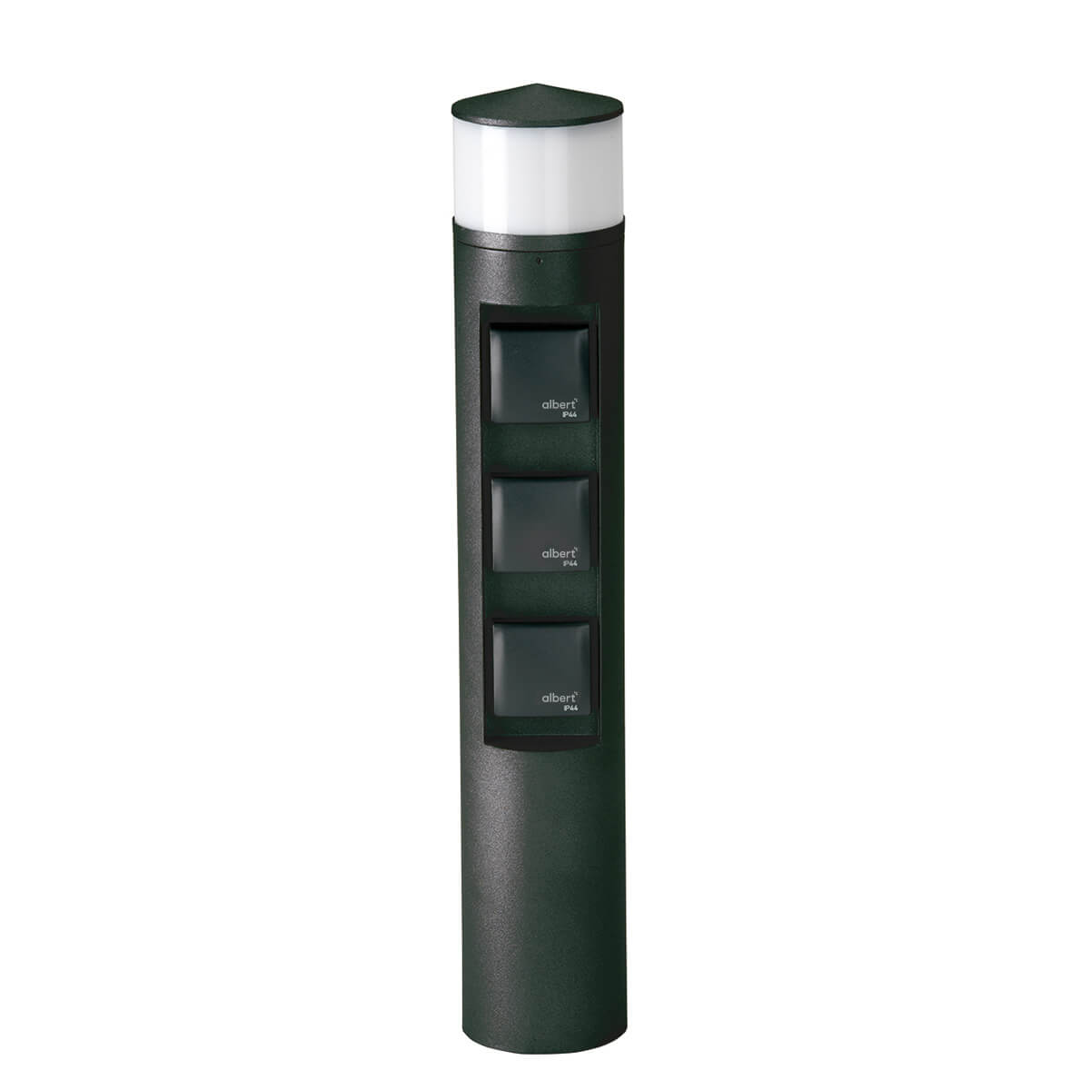 Albert Leuchten 2202 LED Steckdosenlichtsäule, schwarz