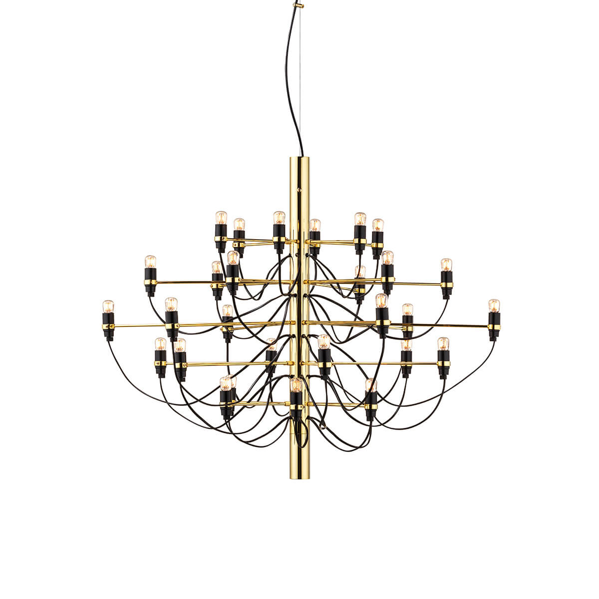 Flos 2097/30 Pendelleuchte, inkl. LED 2200 K klar, Messing (©Piero Fasanotto)