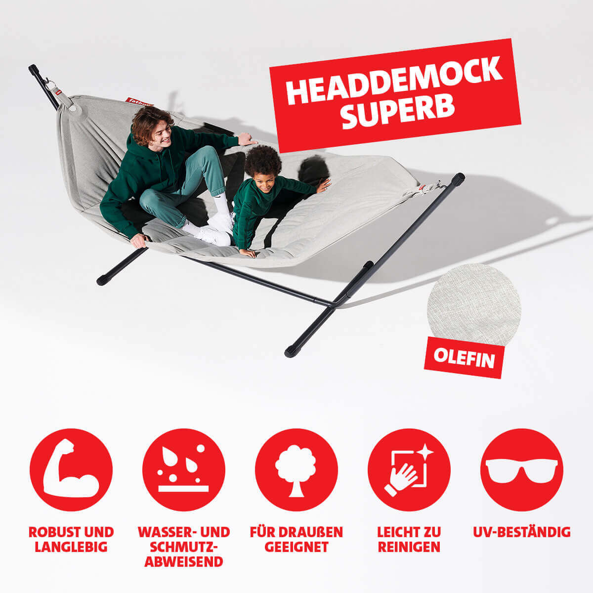Headdemock Superb Hängematte inkl. Gratis Cover Abdeckung