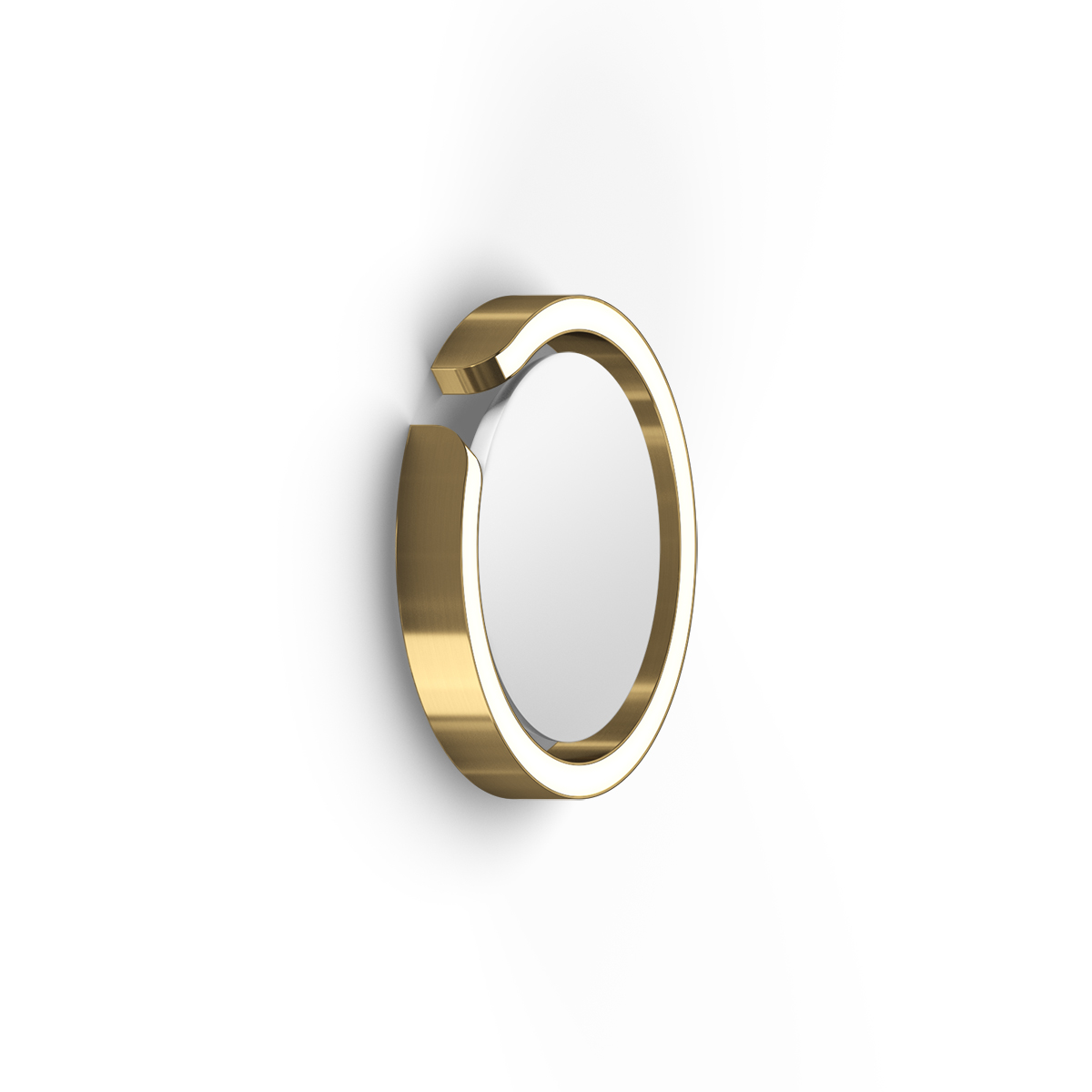 Occhio Mito soffitto 20 up wide LED Wandleuchte, Bronze