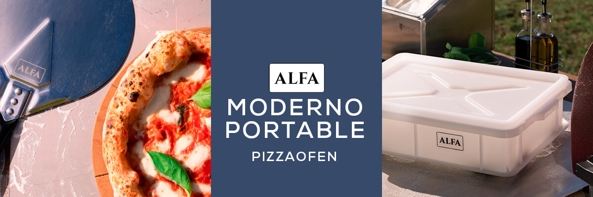 KategoriebaKategoriebanner Marke Alfa Forni Zubehörnner Marke Alfa Forni Moderno Portable Pizzaofen Kategoriebanner Marke Alfa Forni Zubehör