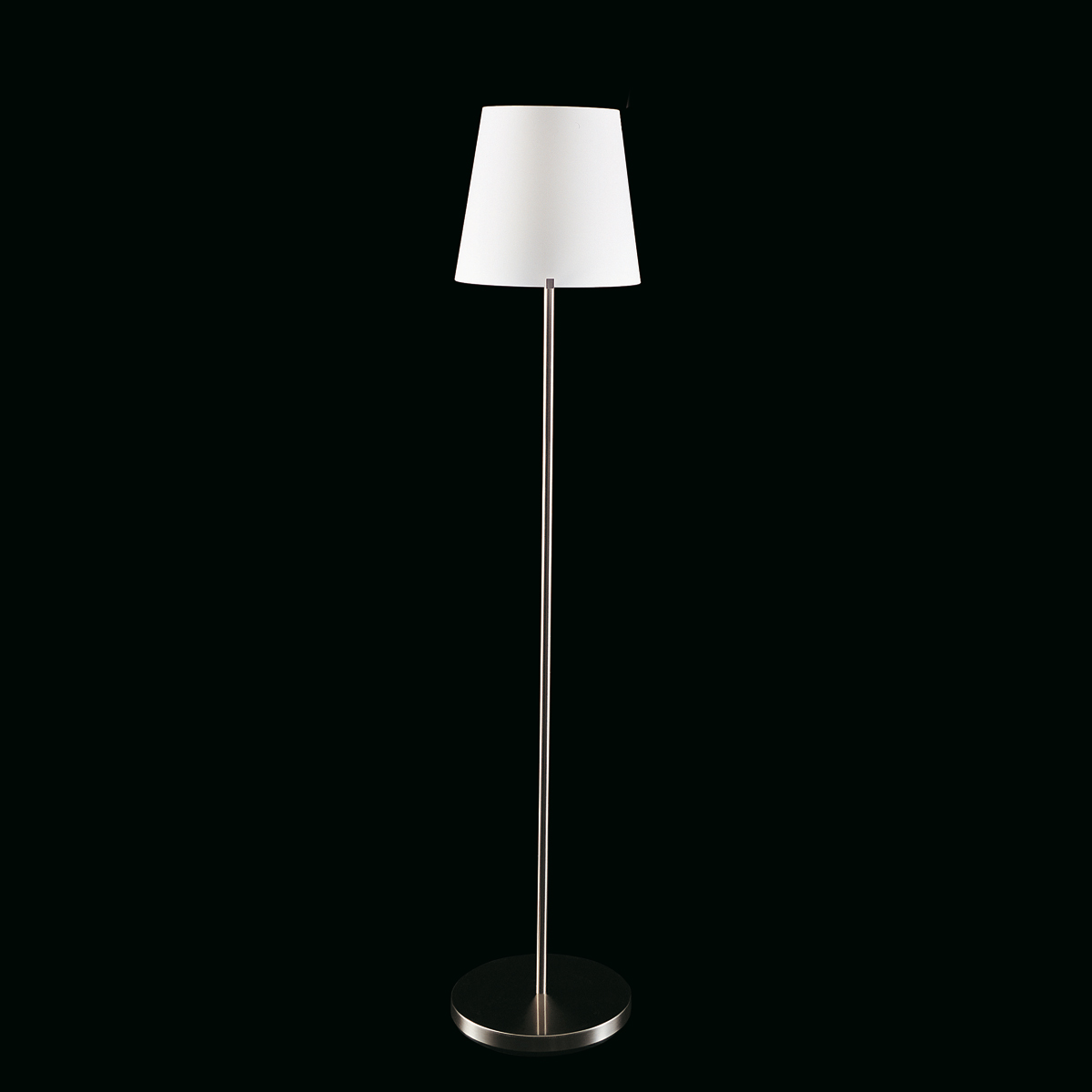 Fontana Arte 3247 Stehleuchte, Höhe: 150 cm, Nickel
