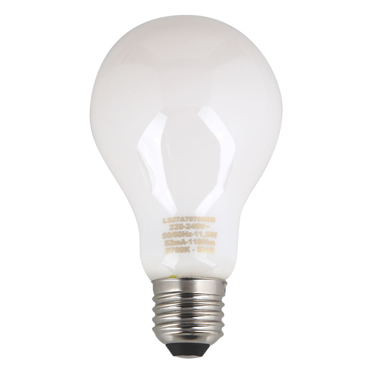 Flos LED Lampe E27 matt, 11,5 W, 2700 K, dimmbar, Ø: 7 cm