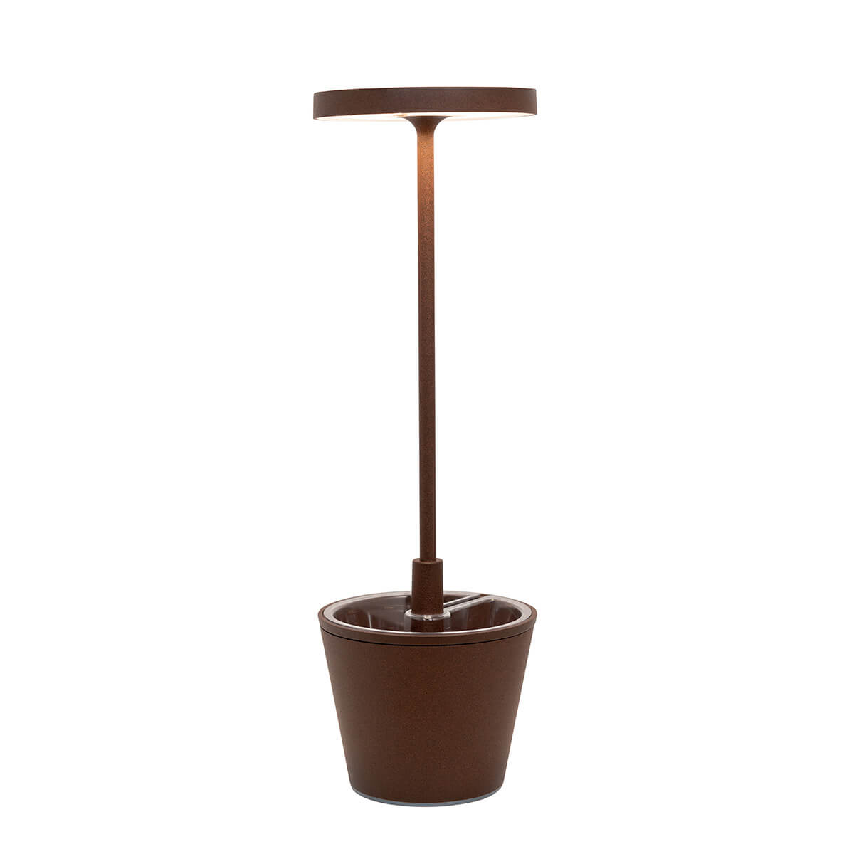 Zafferano AiLati Poldina Reverso Pro LED Akkuleuchte, Corten