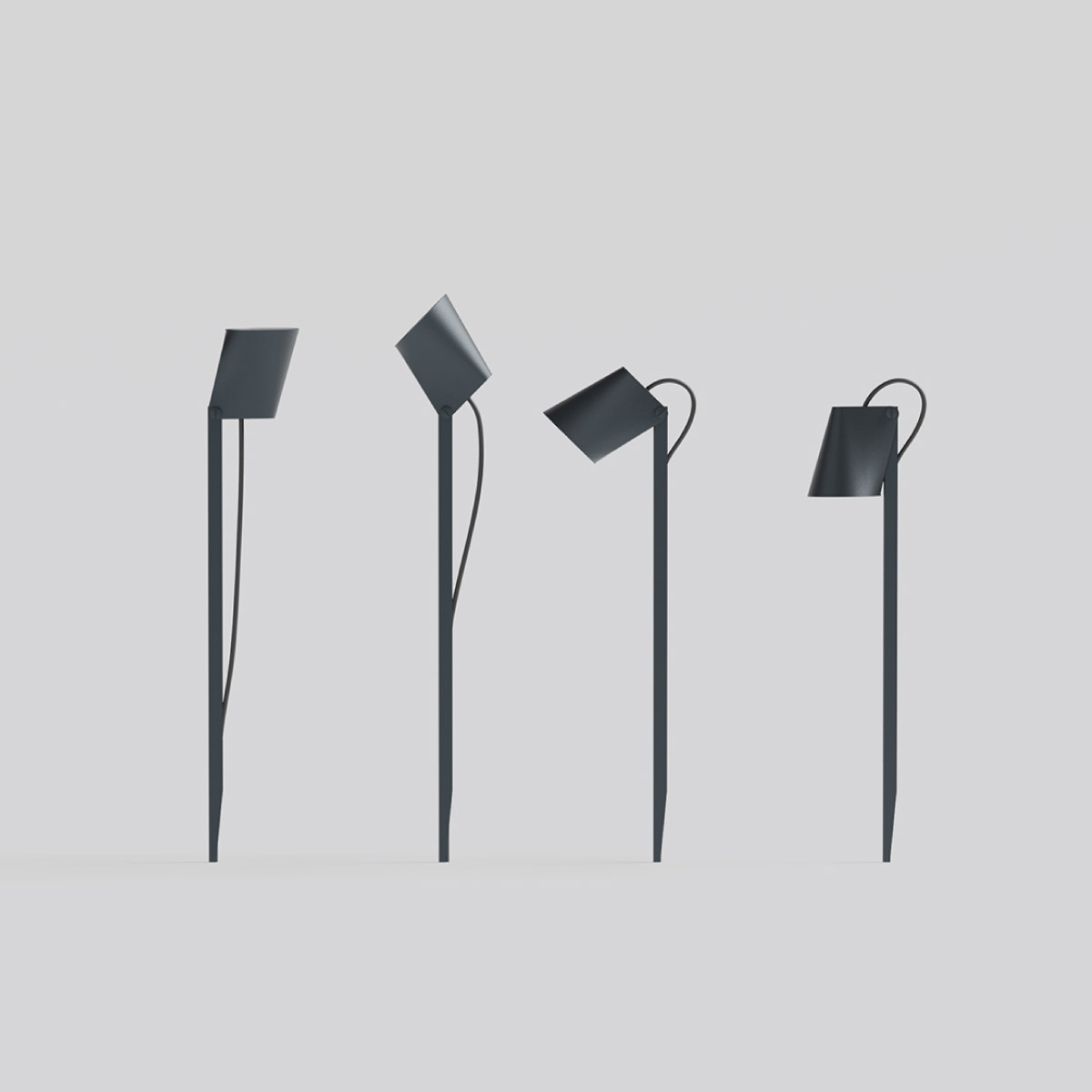 IP44.DE Stic Spike LED Bodenleuchte / Spießstrahler, mit verstellbarem Leuchtenkopf