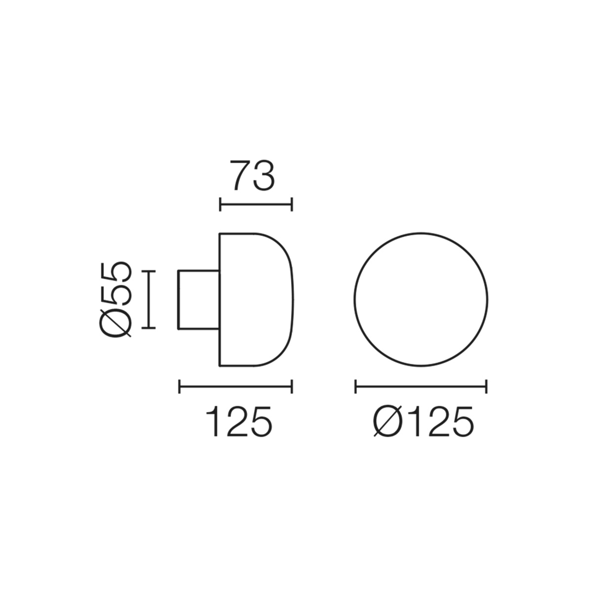 Flos Bellhop Wall Outdoor LED Wandleuchte, 2700 K