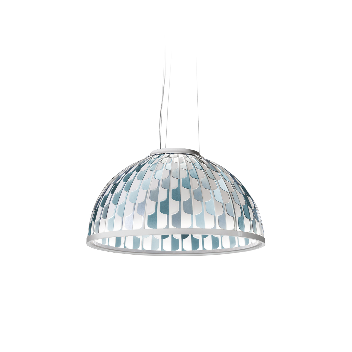 Slamp Dome LED Suspension, Ausstellungsstück, blue (blau)
