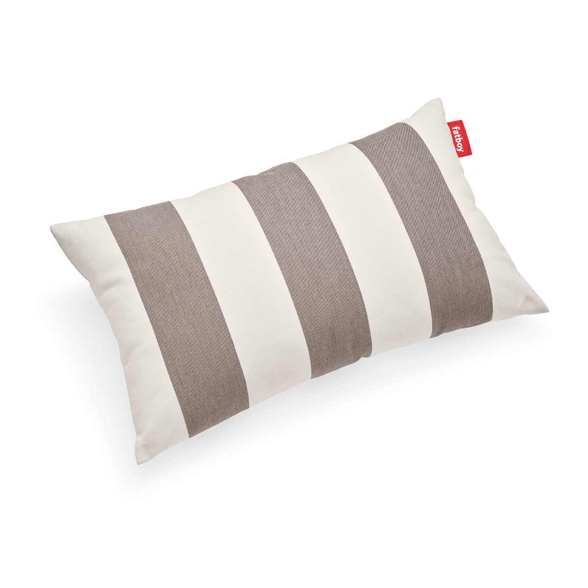 Fatboy King Pillow Outdoor Kissen, Stripe Cacao (braun-weiß)