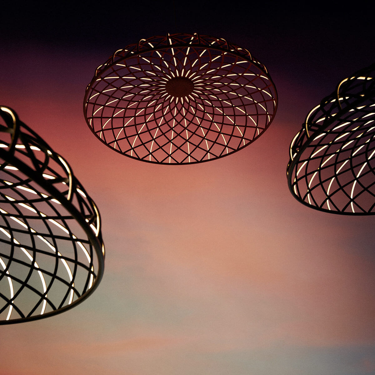 Flos Skynest LED Pendelleuchte, anthrazit (©Alessandro Oliva)