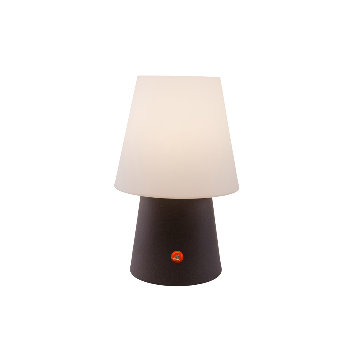 8 seasons design No. 1 LED Akkuleuchte, braun