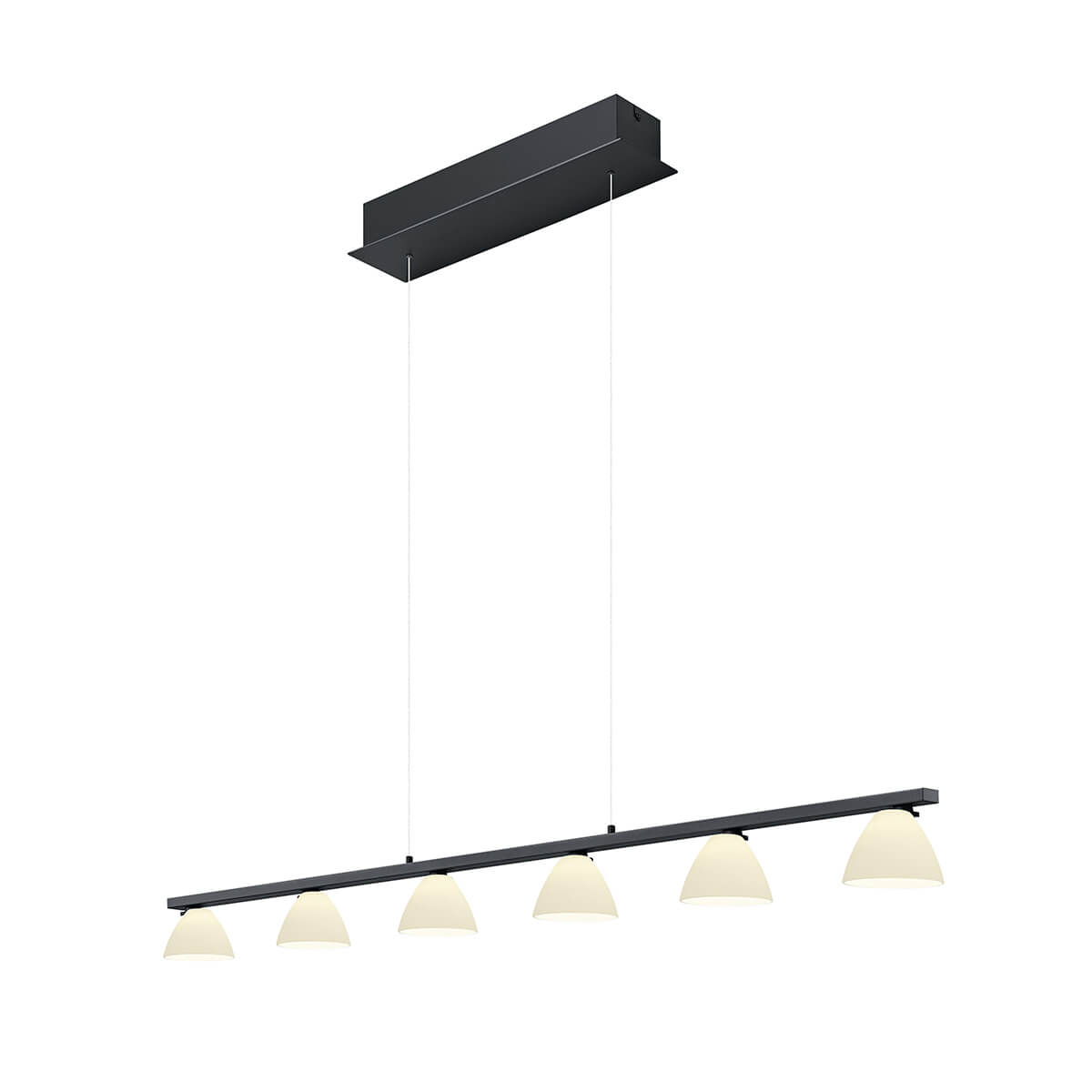 HELL Mona 20571 LED Pendelleuchte, schwarz