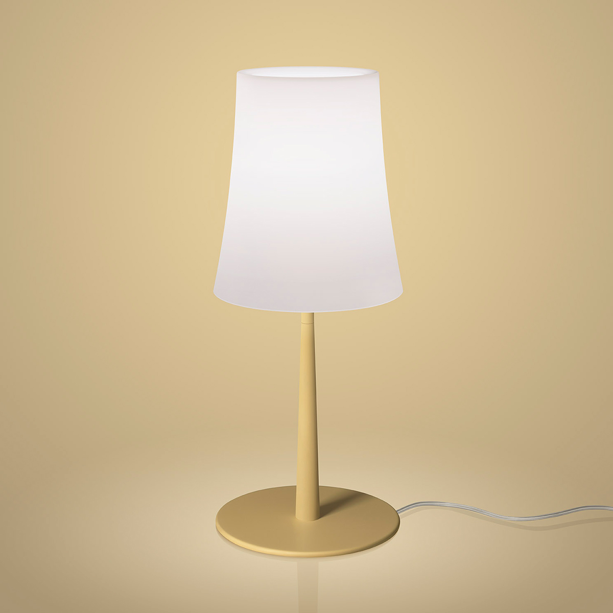 Foscarini Birdie Easy Tavolo, giallo sabbia (sandgelb)