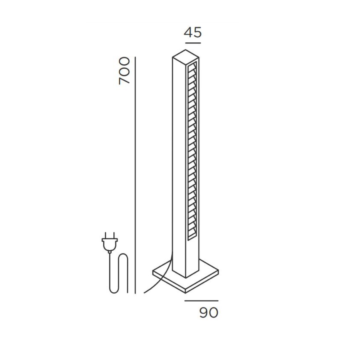 Lin Base LED Pollerleuchte