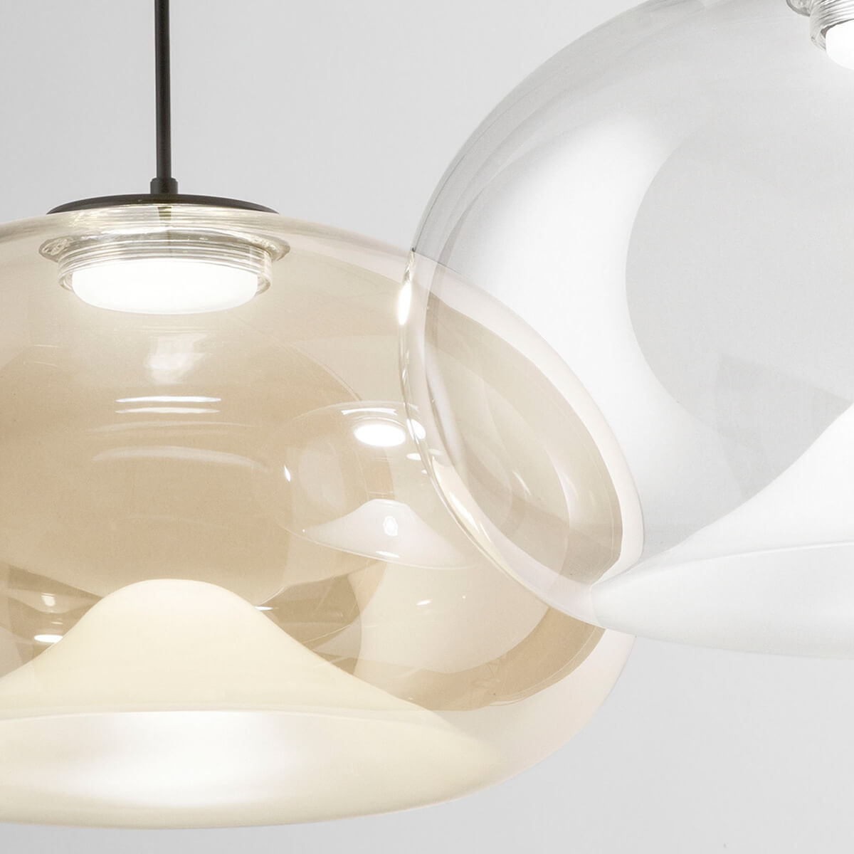 Brena LED Pendelleuchte, stufenlos höhenverstellbar