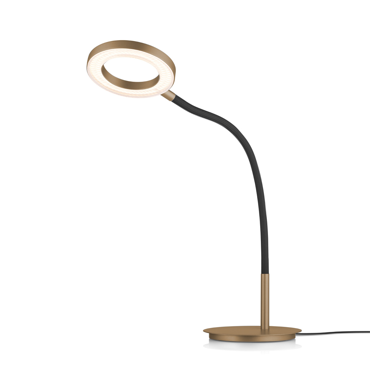 Effekt Bronze / Textil schwarz