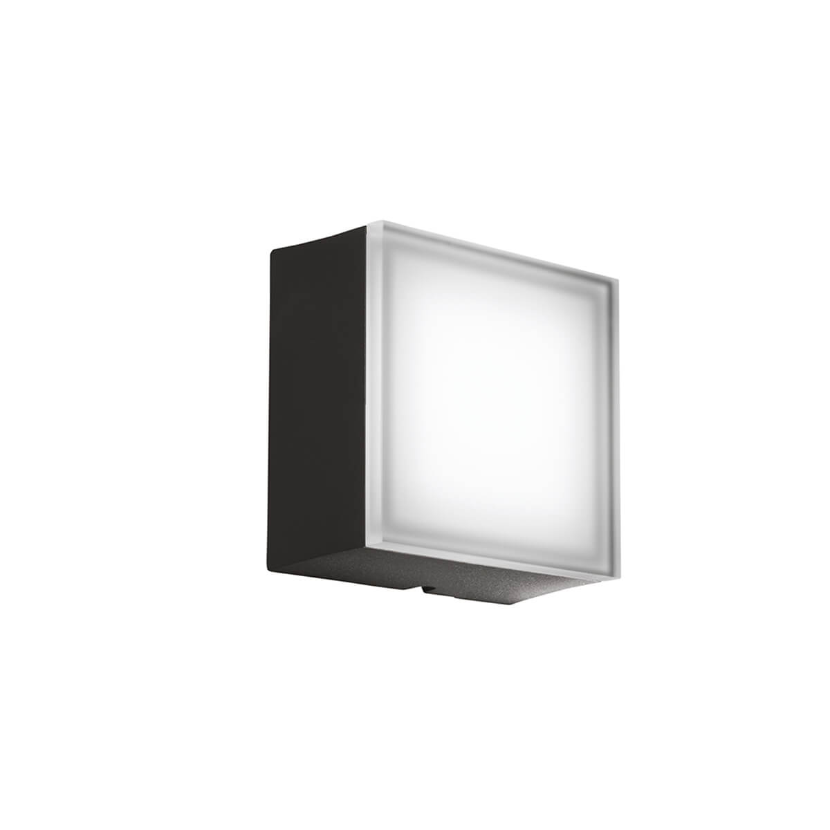 LCD Außenleuchten 1425/1426 LED Wand- / Deckenleuchte, 12,5 x 12,5 cm, graphit