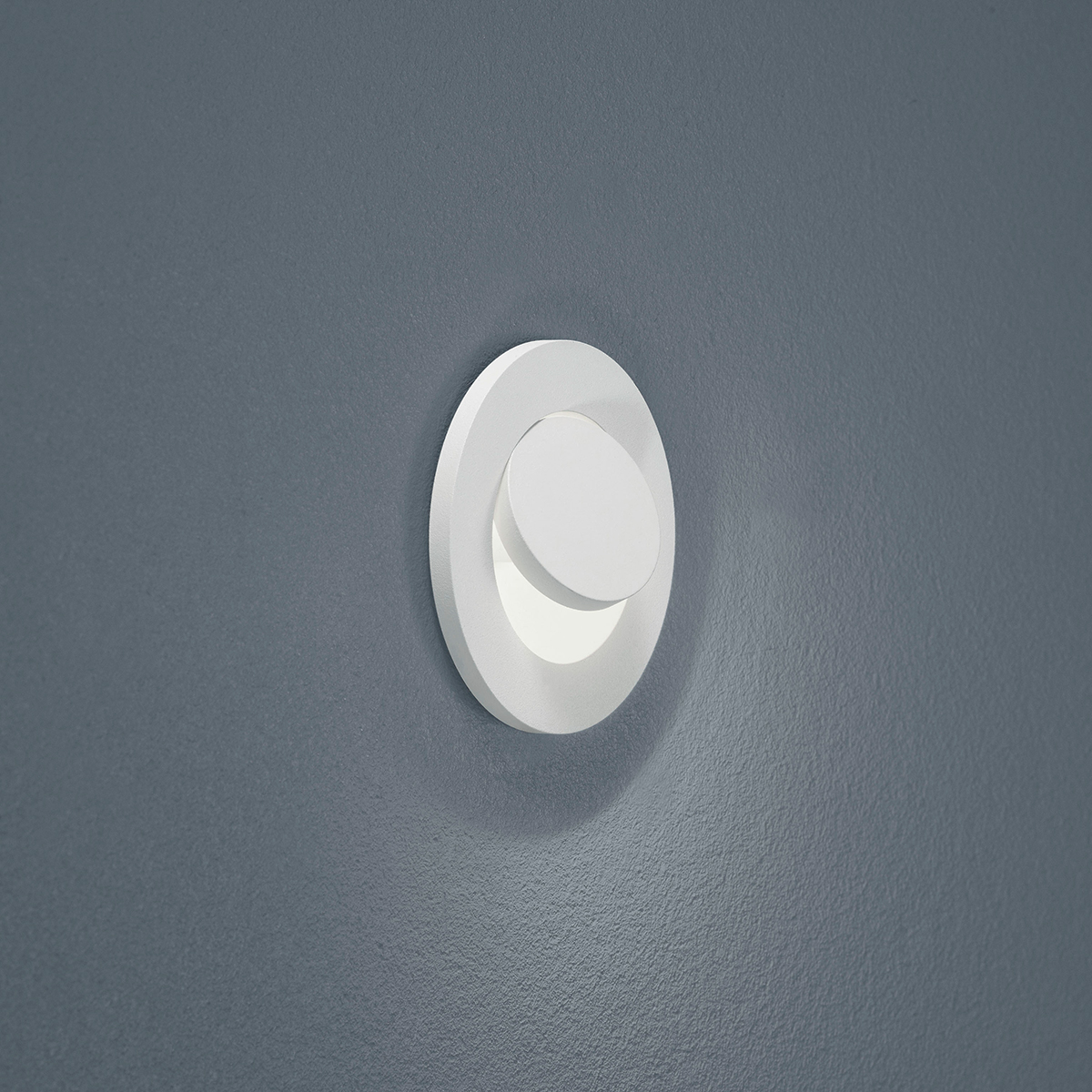 Helestra Onto LED Einbauleuchte, Indirekte Lichtverteilung, weiß matt