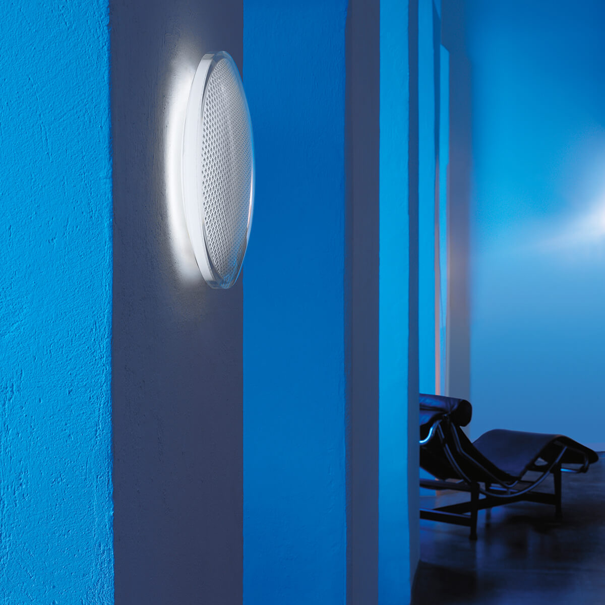 Belux O-Lite LED Wand- / Deckenleuchte, Acrylglas