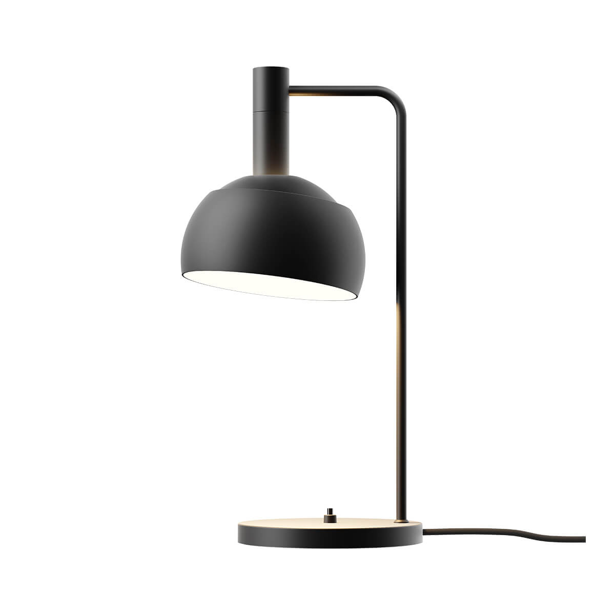 Louis Poulsen FJ Elements Tischleuchte, schwarz matt