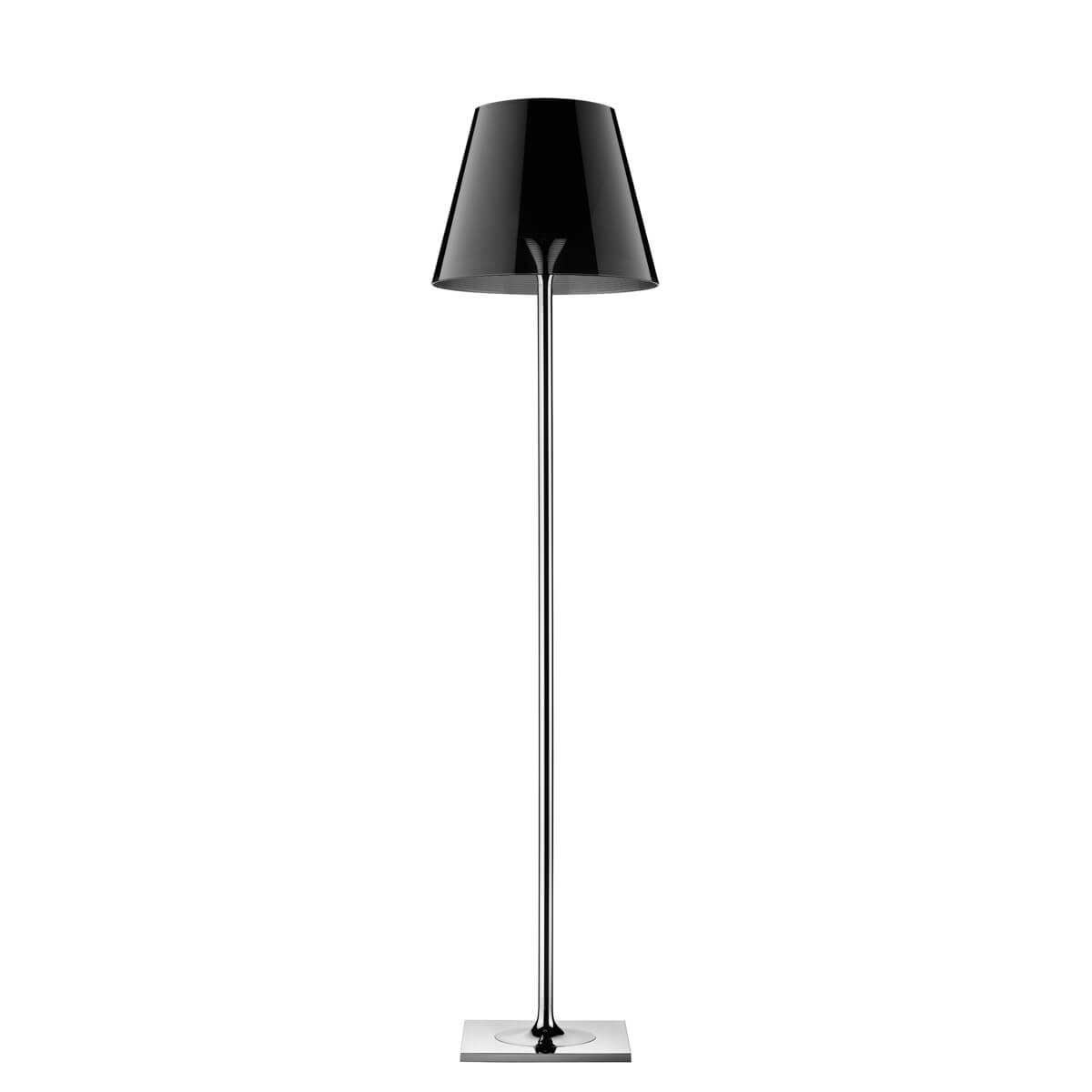 Flos KTribe F Stehleuchte, F2, Höhe: 162 cm, fumée (ausgeschaltet)