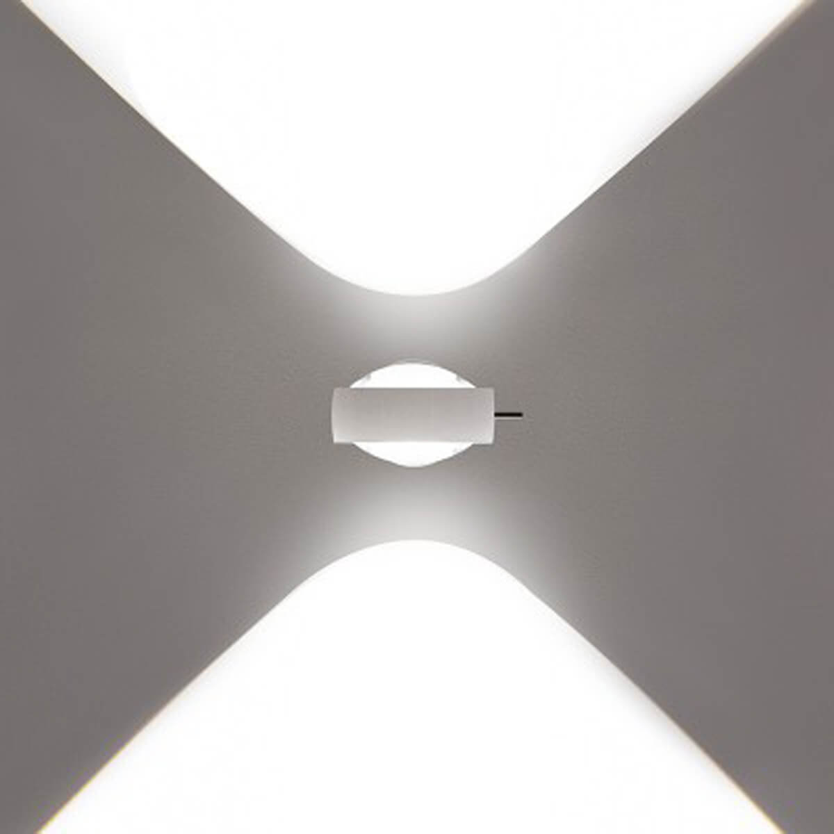 Sento D verticale up air LED Wandleuchte, 2700 K, Abverkaufsware