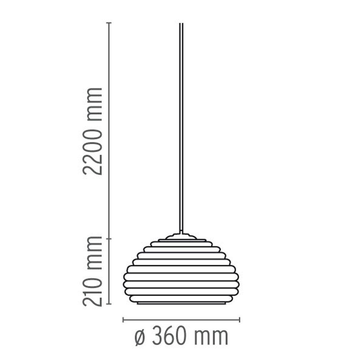 Flos Splügen Bräu Pendelleuchte